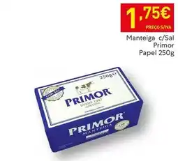 Recheio Primor - manteiga primer promoção