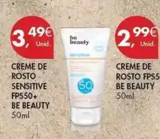 Pingo Doce Be beauty - creme de rosto fps5 promoção