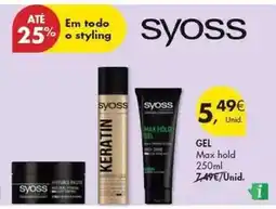 Pingo Doce Syoss - gel promoção