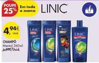 Pingo Doce Linic - champo promoção