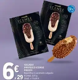 E.Leclerc Prozis - gelado proteico icense promoção