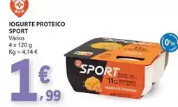 E.Leclerc Iogurte proteico promoção