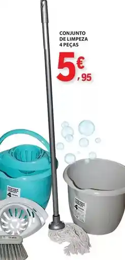 E.Leclerc Conjunto de limpieza promoção