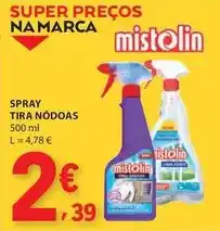 E.Leclerc Mistolin - spray tira nódoas promoção