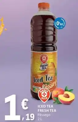 E.Leclerc Iced tea fresh tea promoção