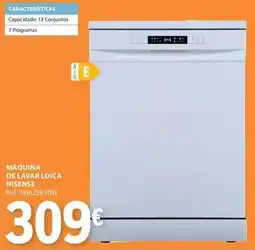 E.Leclerc Hisense - máquina de lavar loica promoção