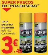 E.Leclerc Tinta em spray promoção