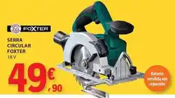 E.Leclerc Serra circular foxter promoção