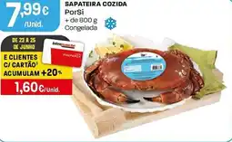Intermarché Sapateira cozida porsi promoção