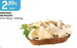 Intermarché Desfiado de paloco promoção