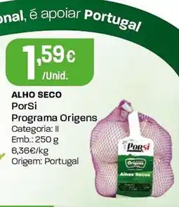 Intermarché Alho seco promoção