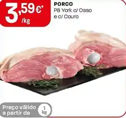Intermarché PORCO Pá York c/ Osso e c/ Couro promoção