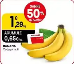 Intermarché Banana promoção