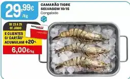 Intermarché Camarão tigre selvagem 10/15 promoção