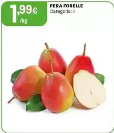 Intermarché Pera forelle promoção