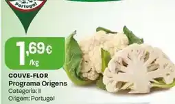 Intermarché Programa origens - couve-flor promoção