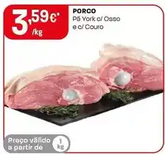 Intermarché Porco promoção
