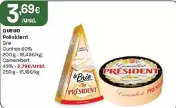 Intermarché Président - queijo promoção