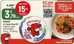 Intermarché A vaca que ri - queijo promoção