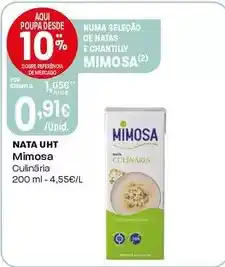 Intermarché Mimosa - nata uht promoção