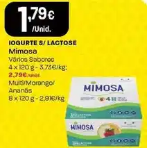 Intermarché Mimosa - iogurte s/lactose promoção