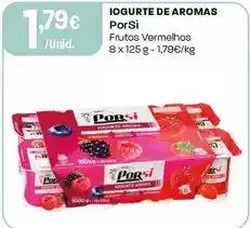 Intermarché Porsi - iogurte de aromas promoção