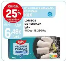 Intermarché Iglo - lombos de pescada promoção