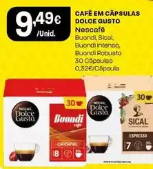 Intermarché Nescafé - café em cápsulas dolce gusto promoção