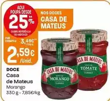 Intermarché Casa de mateus - doce promoção