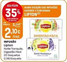 Intermarché Lipton - infusão promoção