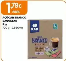 Rar - açúcar branco saquetas