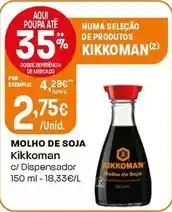 Intermarché Kikkoman - molho de soja promoção