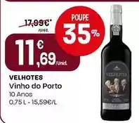 Intermarché Velhotes - vinho do porto promoção