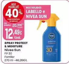 Intermarché Nivea sun - spray protect & moisture promoção