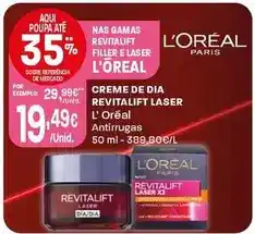 Intermarché L'oréal - creme de dia revitalift laser promoção