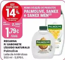 Intermarché Palmolive - recarga p/sabonete liquido naturals promoção