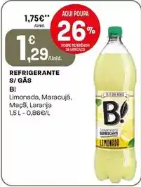 Intermarché B! - refrigerante s/ gas promoção