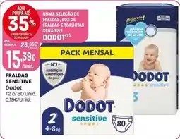 Intermarché Dodot - fraldas sensitive promoção