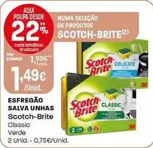 Intermarché Scotch-brite - esfregão salva unhas promoção