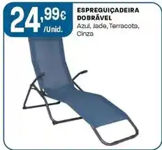 Intermarché Espreguiçadeira dobrável promoção