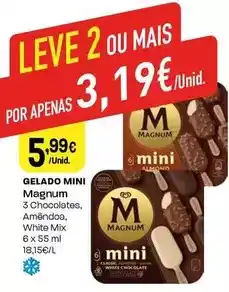 Intermarché Magnum - gelado mini promoção