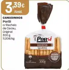 Intermarché Porsi - canudinhos promoção
