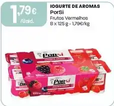 Intermarché Porsi - iogurte de aromas promoção