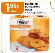 Intermarché Porsi - bolachas rosquilhas promoção