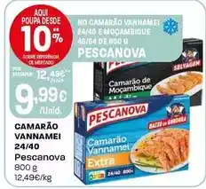 Intermarché Pescanova - camarão vannamei 24/40 promoção