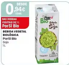 Intermarché Porsi bio - bebida vegetal biológica promoção