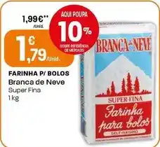 Intermarché Branca de neve - farinha p/ bolos promoção