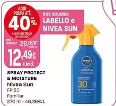 Intermarché Nivea sun - spray protect & moisture promoção