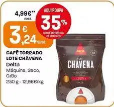 Intermarché Delta q - café torrado lote chavena promoção