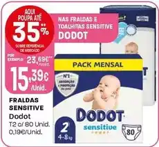 Intermarché Dodot - fraldas sensitive promoção